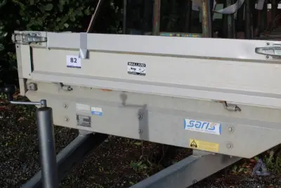 Aanhangwagen SARIS C2C, XLGC2CALPA0531297, mtm 2000kg, open laadbak, glas transportframe, zonder documenten – kavel bij Appelboom