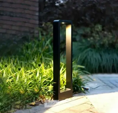4 x Tuinlamp – 60 cm – 7W LED – 3000K Warm Wit – IP54 – Zwart – SLA-01 – kavel bij Belga Veilingen