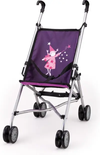 Bayer Design - Poppenbuggy - Paars met fee – kavel bij GSD Auctions, Zoeterwoude