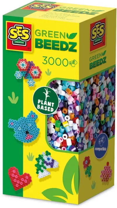 SES Creative - Green Beedz - Mix - Strijkkralen - 3000 Stuks – kavel bij GSD Auctions, Zoeterwoude