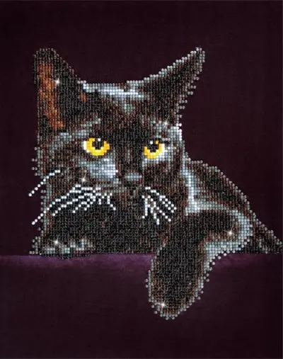 DIAMOND DOTZ Midnight Cat - Diamond Painting - 4.389 Dotz – kavel bij GSD Auctions, Zoeterwoude