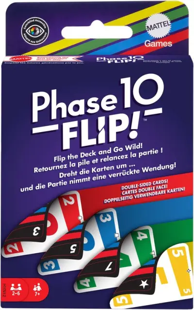 Mattel Games - Phase 10 Flip - Kaartspel – kavel bij GSD Auctions, Zoeterwoude