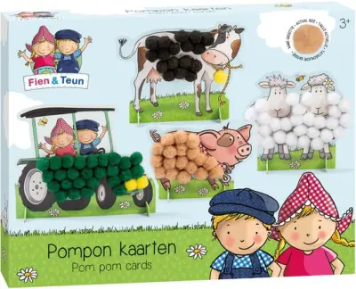 Fien & Teun knutselen - knutselset boerderijdieren – kavel bij GSD Auctions, Zoeterwoude