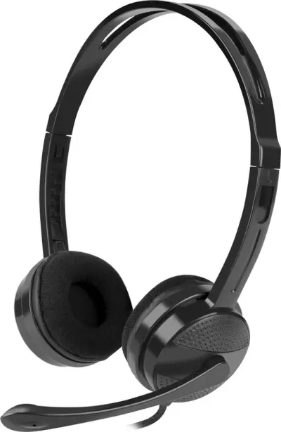 Natec-nsl-1665-headset -canary go microfoon-zwart – kavel bij GSD Auctions, Zoeterwoude