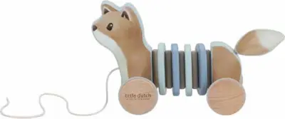Little Dutch Trekdier hout Vos - Forest Friends FSC – kavel bij GSD Auctions, Zoeterwoude