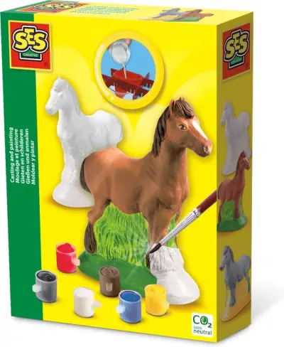 SES Creative - Gieten en Schilderen - Paard - gips gieten – kavel bij GSD Auctions, Zoeterwoude