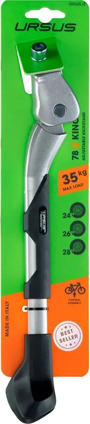 Ursus Verstelbare fietsstandaard - Zilver - 26-28 inch – kavel bij GSD Auctions, Zoeterwoude