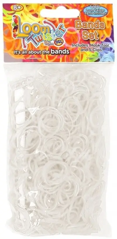Loom Twister Loombandjes Junior Rubber Wit 603-delig – kavel bij GSD Auctions, Zoeterwoude