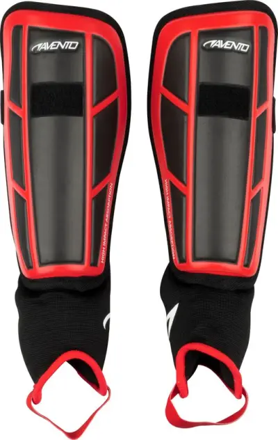 Avento Scheenbeschermers-Pro-Style Soft-Rood/Zwart-Maat S – kavel bij GSD Auctions, Zoeterwoude