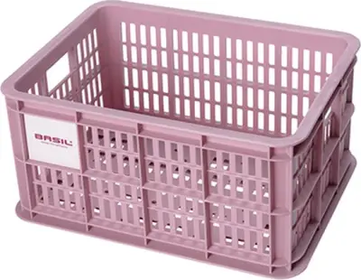 Basil Fietskrat S - Klein - 17.5 Liter - Roze – kavel bij GSD Auctions, Zoeterwoude