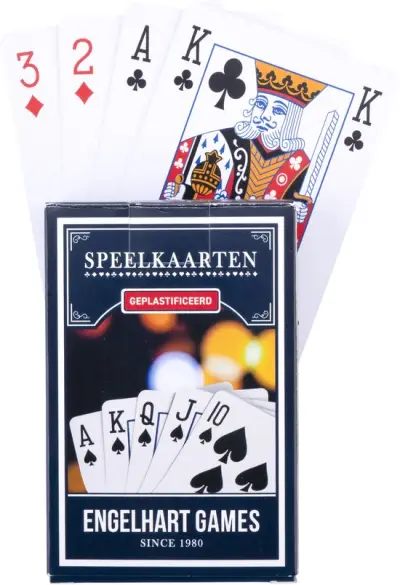 Longfield Speelkaarten Geplastificeerd – kavel bij GSD Auctions, Zoeterwoude