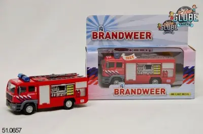 Die Cast Brandweerauto speelgoed - Metalen voertuig – kavel bij GSD Auctions, Zoeterwoude