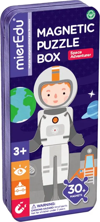 MIEREDU Magnetische Puzzeldoos - Ruimtevaarders – kavel bij GSD Auctions, Zoeterwoude