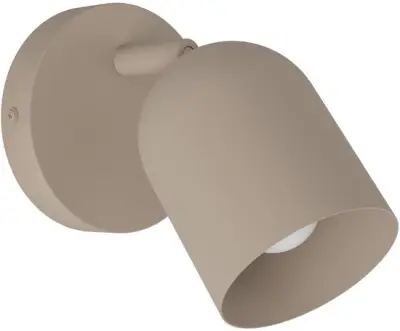 EGLO Tilston Spot - E14 - 12 cm - Zandkleur/Beige/Crème – kavel bij GSD Auctions, Zoeterwoude