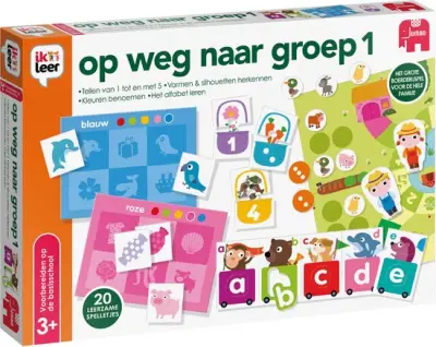 Jumbo - Ik Leer - Op Weg Naar Groep 1 - Educatief spel – kavel bij GSD Auctions, Zoeterwoude