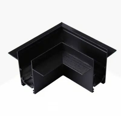 4 x L-Connector voor Inbouw Magnetische Rail – 48V – Horizontaal – kavel bij Belga Veilingen