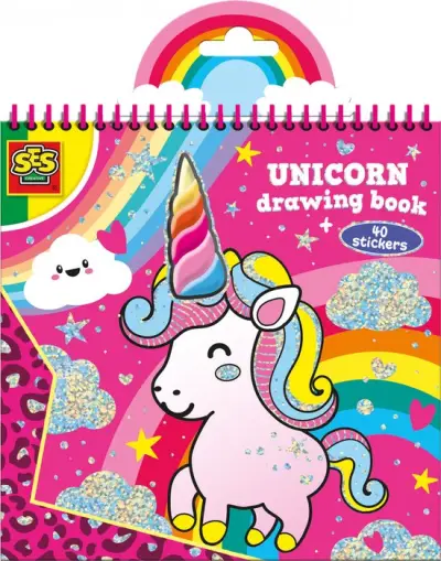 SES Creative - Unicorn Kleurboek - met 40 stickers – kavel bij GSD Auctions, Zoeterwoude