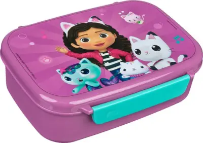 Gabby's Dollhouse Lunchbox Roze/Groen – kavel bij GSD Auctions, Zoeterwoude
