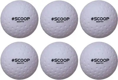 Scoop Softy Hockeybal - Dimple - Wit – kavel bij GSD Auctions, Zoeterwoude
