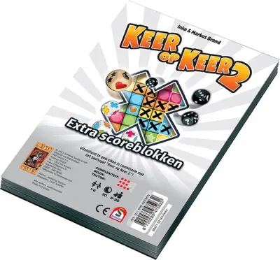999 Games - Scoreblokken-Keer op Keer 2-Twee stuks Level 1 – kavel bij GSD Auctions, Zoeterwoude