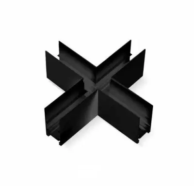 4 x X-Connector voor Opbouw Magnetische Rail – 48V – Horizontaal – kavel bij Belga Veilingen