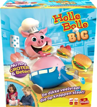 Goliath Holle Bolle Big (NL) - Actiespel - Kinderspel – kavel bij GSD Auctions, Zoeterwoude