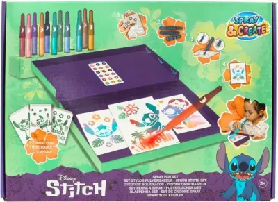 Disney Stitch - Spray Pen Set Deluxe – kavel bij GSD Auctions, Zoeterwoude