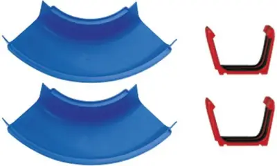 Big - AquaPlay - Gebogen secties - Set van 2 – kavel bij GSD Auctions, Zoeterwoude