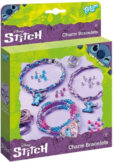 Disney Stitch Totum 3 bedel armbandjes maken – kavel bij GSD Auctions, Zoeterwoude