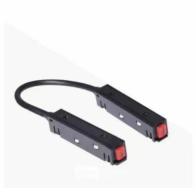 4 x Hoekconnector voor Magnetische Rail – 48V – Zwart – kavel bij Belga Veilingen