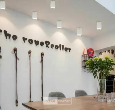 10 x Downlight Fitting – Opbouwarmatuur – GU10 – Cilindrisch – Wit/Chroom – kavel bij Belga Veilingen