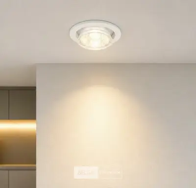 25 x Downlight Fitting – GU10 – Wit – Ø90mm – IP20 – MINT-1 – kavel bij Belga Veilingen