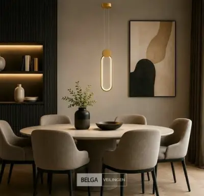 LED Hanglamp 12W – 4000K Neutraal Wit - Rose Gold – IP20 – ALWAYS – kavel bij Belga Veilingen