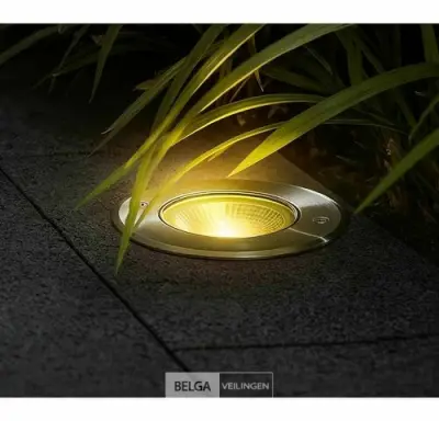 6 x Grondspot Rond – GU10 – IP65 Waterdicht – kavel bij Belga Veilingen