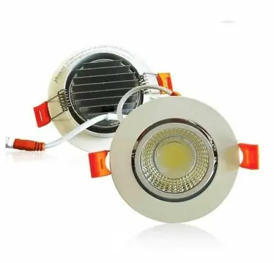 25 x Inbouw LED Downlight – 7W – Draaibaar – 6500K Koud Wit – kavel bij Belga Veilingen