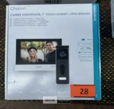 Chacon video-intercom – kavel bij Belga Veilingen, Lummen
