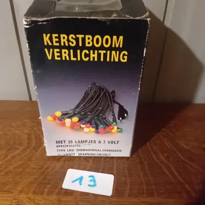 Kerstboomverlichting met 35 lampjes (Lot: 13) – kavel bij Goeiendeal, Lommel