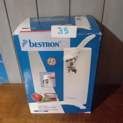 Elektrische multifunctionele opener, merk Bestron (Lot: 35) – kavel bij Goeiendeal, Lommel