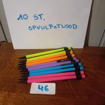 10 stuks vulpotloden in diverse kleuren, merk Amazon Basics (Lot: 46) – kavel bij Goeiendeal, Lommel