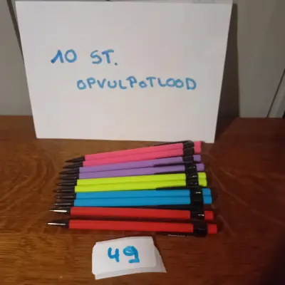 10 stuks vulpotloden in diverse kleuren, merk Amazon Basics (Lot: 49) – kavel bij Goeiendeal, Lommel