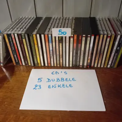 CD-collectie bestaande uit 5 dubbel-cd's en 23 enkele cd's (Lot: 50) – kavel bij Goeiendeal, Lommel