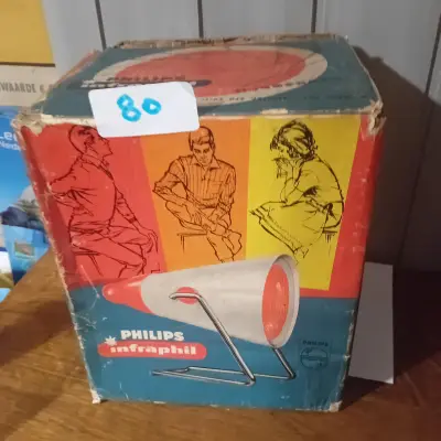 Infraroodlamp in originele verpakking, merk Philips Infraphil (Lot: 80) – kavel bij Goeiendeal, Lommel