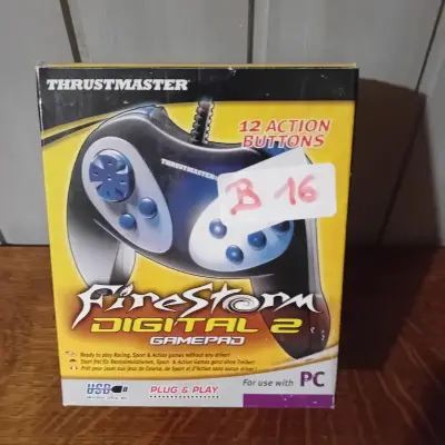 Thrustmaster Firestorm Digital 2 gamepad voor pc, voorzien van 12 actieknoppen, nieuw in verpakking (Lot: B 16) – kavel bij Goeiendeal, Lommel
