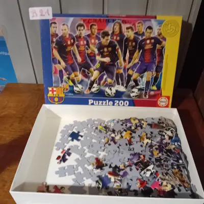 Legpuzzel van FC Barcelona met 200 stukjes, merk Educa (Lot: B 21) – kavel bij Goeiendeal, Lommel