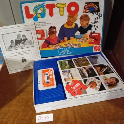 Gezelschapsspel "Lotto" inclusief cassette, speelplaten en kaartjes, merk Jumbo (Lot: B 40) – kavel bij Goeiendeal, Lommel