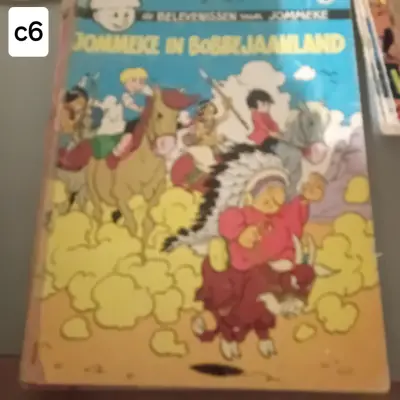 Stripalbum "De belevenissen van Jommeke - Jommeke in Bobbejaanland" nr. 82, auteur Jef Nys (Lot: c6) – kavel bij Goeiendeal, Lommel
