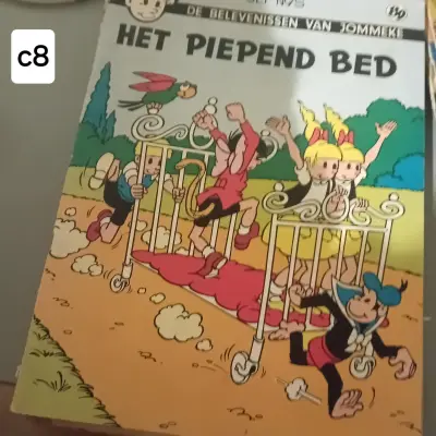 Stripalbum "De belevenissen van Jommeke - Het piepend bed" nr. 119, auteur Jef Nys (Lot: c8) – kavel bij Goeiendeal, Lommel