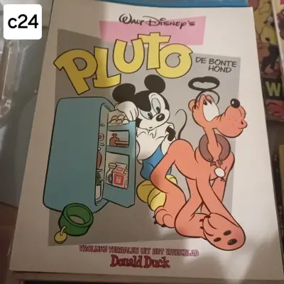 Stripalbum "Pluto - De bonte hond. Vrolijke verhalen uit het weekblad Donald Duck", Walt Disney (Lot: c24) – kavel bij Goeiendeal, Lommel