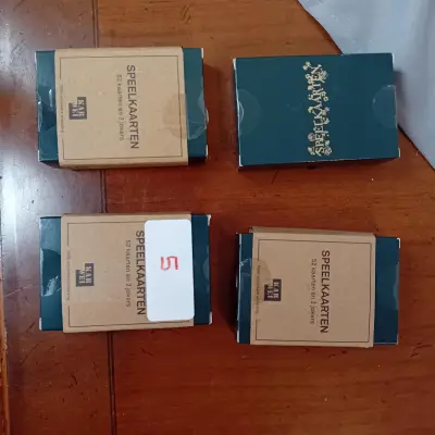 4 pakjes speelkaarten à 52 kaarten en 2 jokers per dek, merk Karwei (Lot: 5) – kavel bij Goeiendeal, Lommel