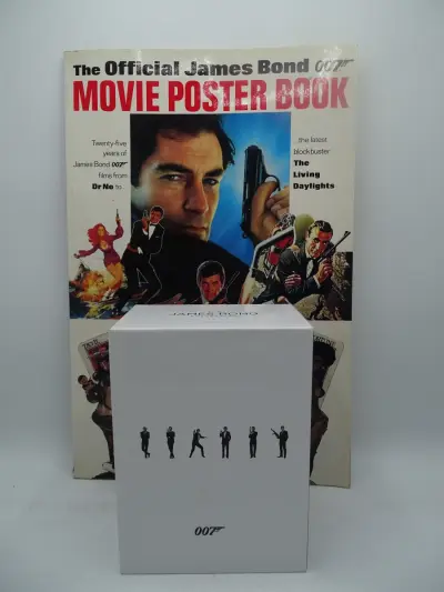 James Bond DVD box en posterbook – kavel bij De Kringwinkel, Oostende